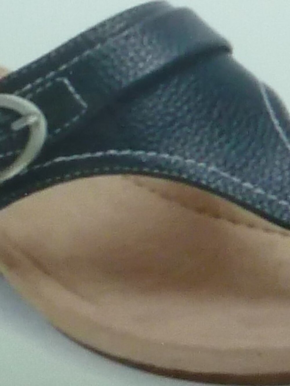 St. John's Bay Memory Foam Size 11 T-Strap Flat Sandals